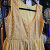 PRICE DROP! ALIZEHP Yellow Maxi Dress w. Front Cutout 38